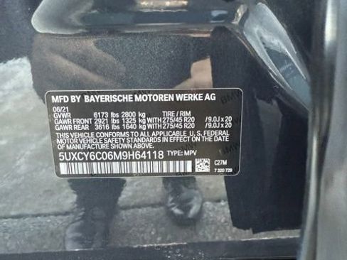 Used 2021 BMW X6 xDrive40i w/ M Sport Package image 7