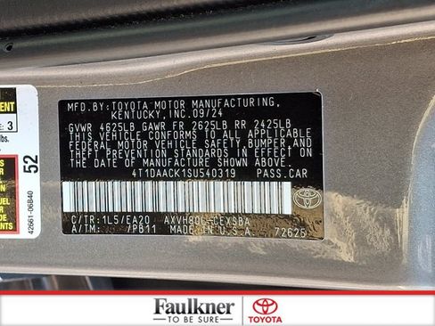 Certified 2025 Toyota Camry SE FWD image 27