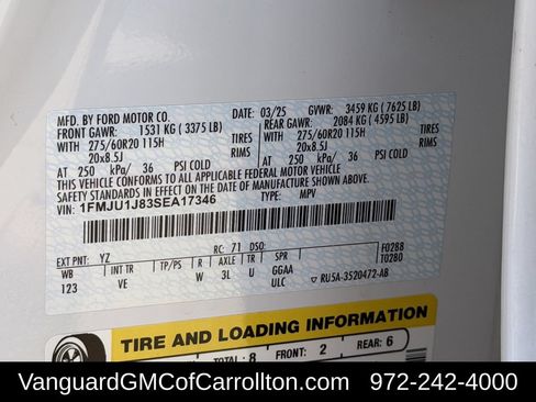 Used 2025 Ford Expedition Active AWD/4WD image 39