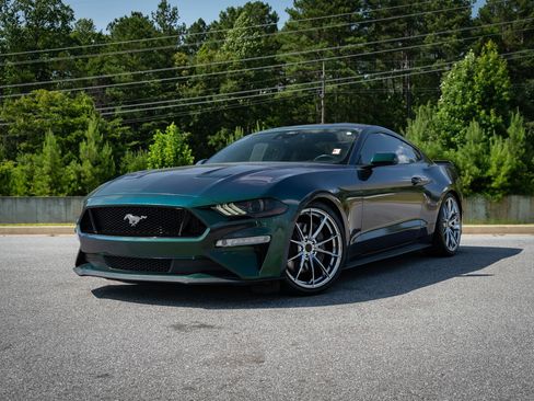 Used 2021 Ford Mustang GT Premium w/ Carbon Sport Interior Package RWD image 1