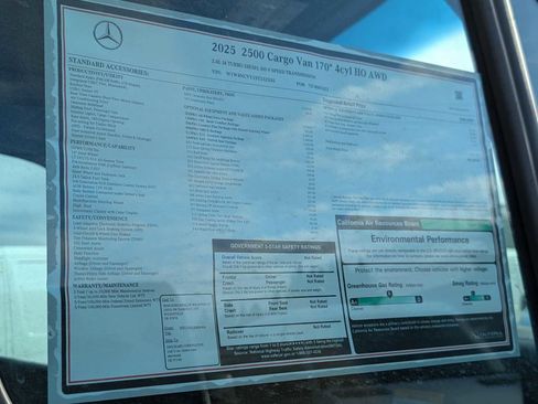 New 2025 Mercedes-Benz Sprinter 2500 image 30