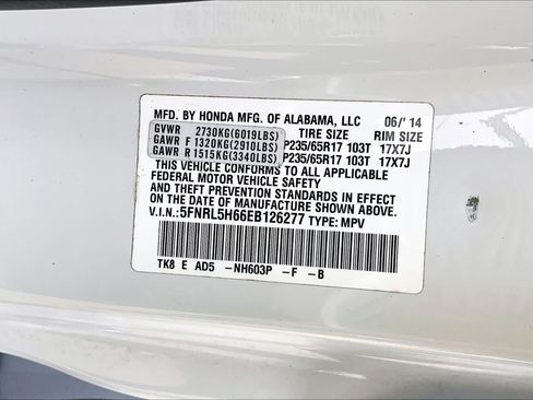 Used 2014 Honda Odyssey EX-L image 34