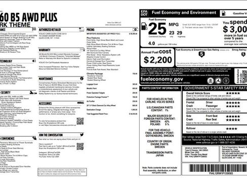 Used 2023 Volvo XC60 B5 Plus w/ Climate Package image 3