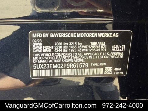 Used 2023 BMW X7 xDrive40i w/ M Sport Package AWD/4WD image 35