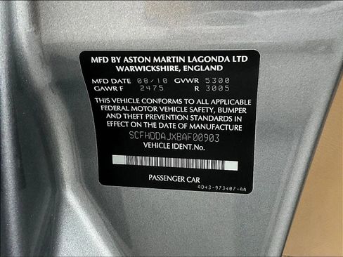 Used 2011 Aston Martin Rapide RWD image 31