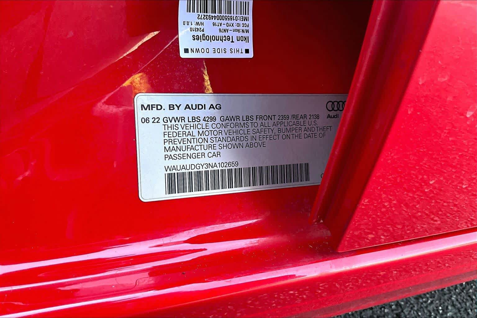 Used 2022 Audi A3 2.0T Premium FWD image 34