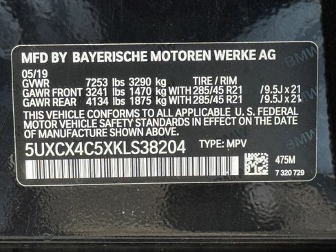 Used 2019 BMW X7 xDrive50i w/ Premium Package AWD/4WD image 52