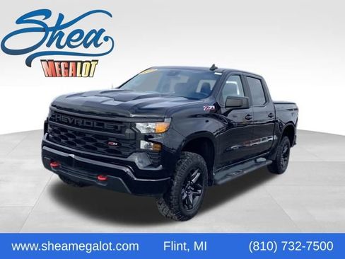 Certified 2022 Chevrolet Silverado 1500 Custom Trail Boss image 1