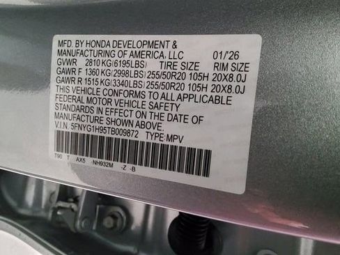 New 2026 Honda Pilot Black Edition image 47