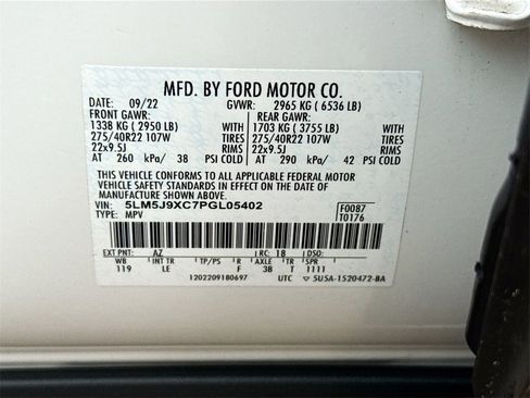 Used 2023 Lincoln Aviator Black Label w/ Jet Package image 37