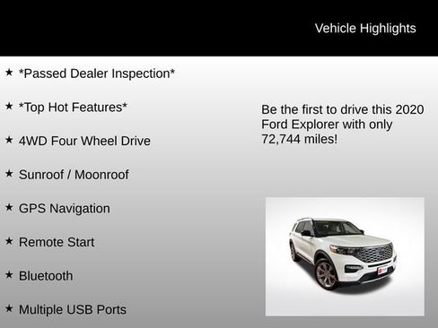 Used 2020 Ford Explorer Platinum image 7