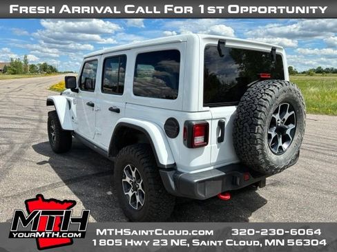 Used 2023 Jeep Wrangler Unlimited Rubicon w/ LED Lighting Group AWD/4WD image 6