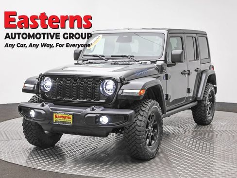Used 2025 Jeep Wrangler Unlimited Sport S 4xe AWD/4WD image 1