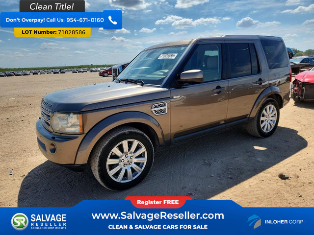 Used 2012 Land Rover LR4 HSE LUX AWD/4WD image 1