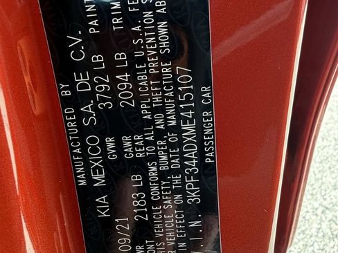 Used 2021 Kia Forte GT-Line FWD image 31
