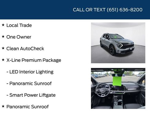 Used 2024 Kia Sportage X-Line w/ X-Line Premium Package AWD/4WD image 5