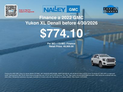 Used 2022 GMC Yukon XL Denali