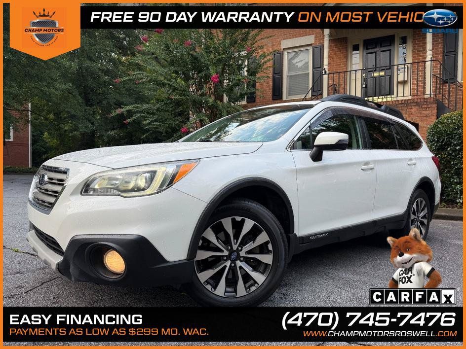 Used 2017 Subaru Outback 2.5i Limited AWD/4WD image 1