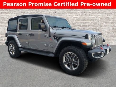 Used 2018 Jeep Wrangler Unlimited Sahara image 1