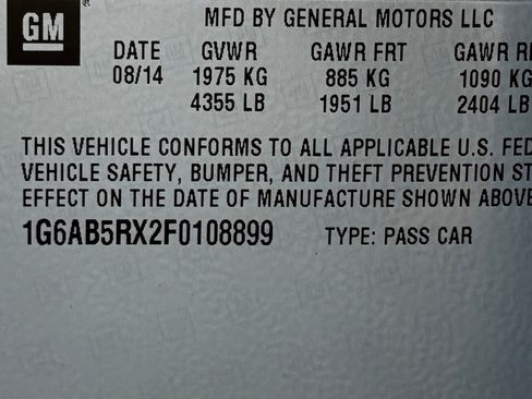 Used 2015 Cadillac ATS Luxury w/ Sun And Sound Package image 49