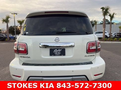 Used 2017 Nissan Armada Platinum w/ Captain Seat Package image 6