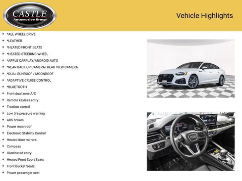 Used 2025 Audi A5 2.0T Premium Plus AWD/4WD image 3