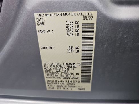 Used 2023 Nissan Altima 2.5 SL FWD image 65