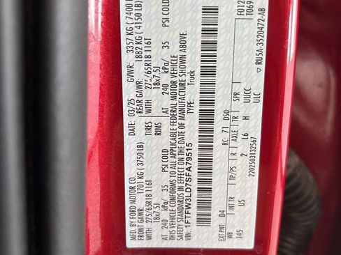 Used 2025 Ford F150 XLT w/ Equipment Group 301A Standard image 8