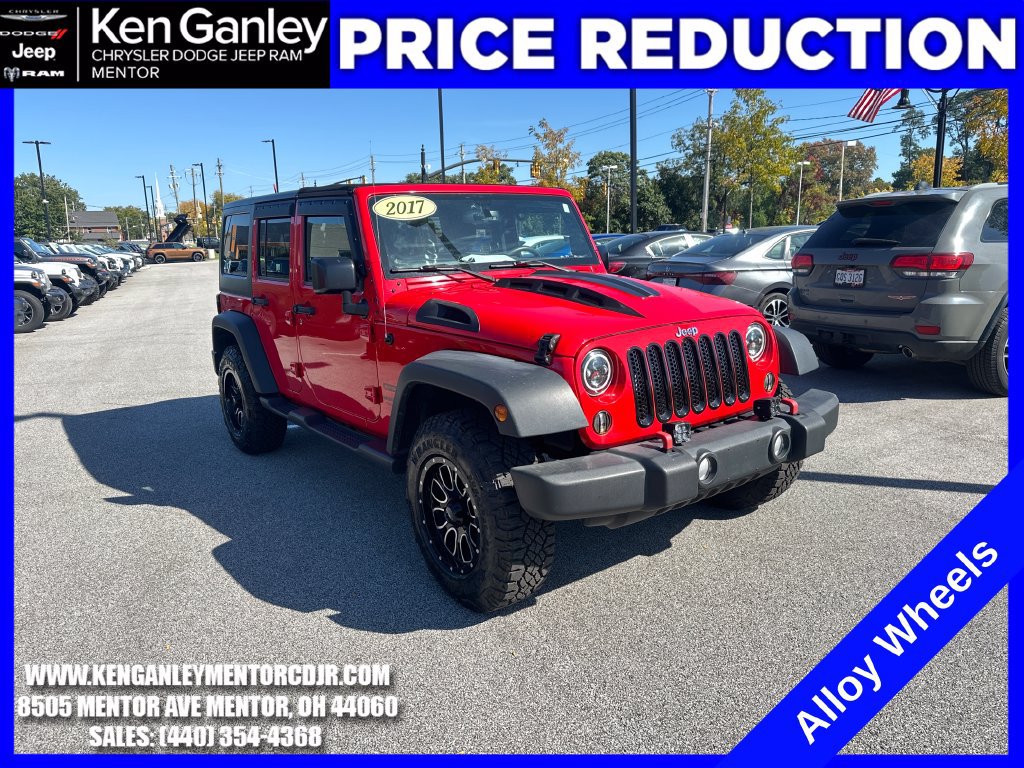 Used 2017 Jeep Wrangler Unlimited Sport w/ Quick Order Package 24S AWD/4WD image 1