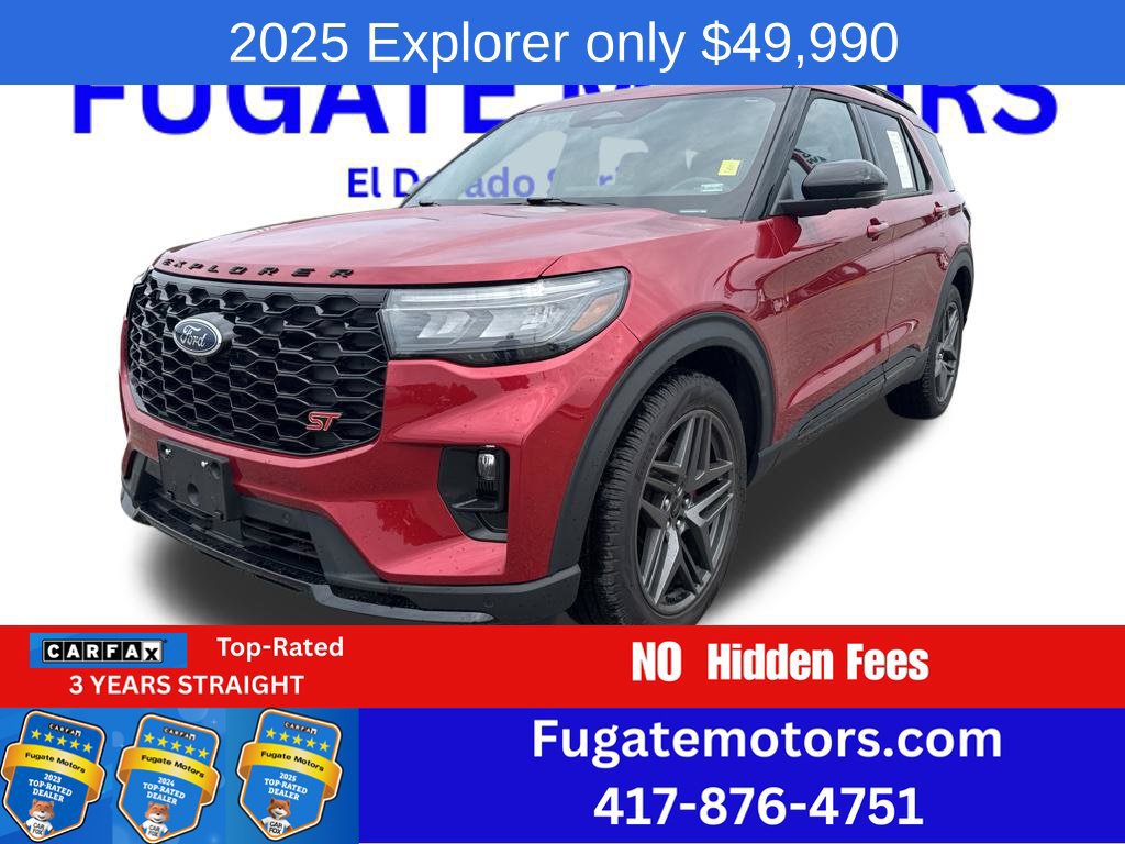 Used 2025 Ford Explorer ST w/ Sun And Sound Package AWD/4WD 360° Tour