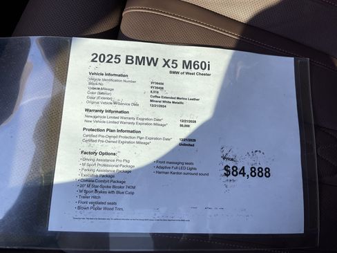 Certified 2025 BMW X5 M60i image 19