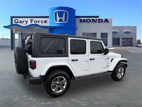Used 2021 Jeep Wrangler Unlimited Sahara w/ Cold Weather Group image 2