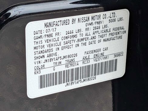 Used 2018 INFINITI Q70 Luxe RWD image 21