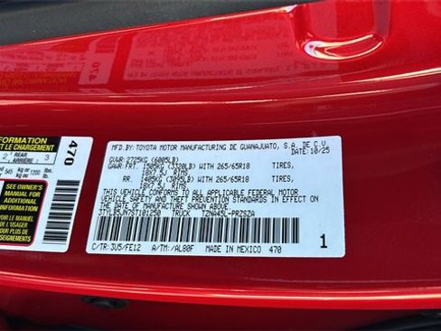 New 2025 Toyota Tacoma TRD Sport image 34