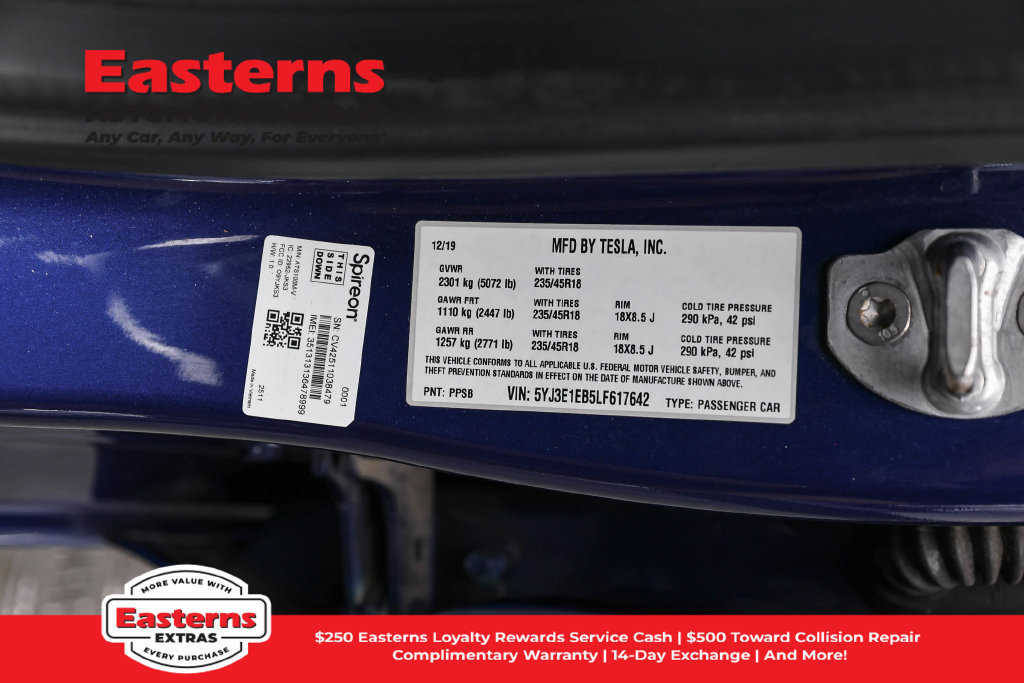 Used 2020 Tesla Model 3 Long Range AWD/4WD image 30