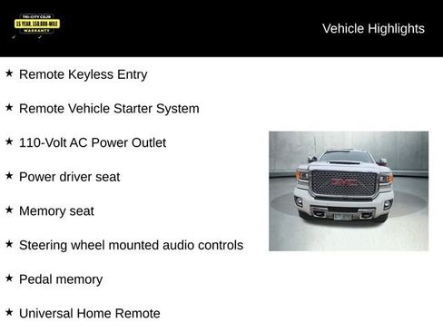 Used 2017 GMC Sierra 3500 Denali w/ Duramax Plus Package image 11