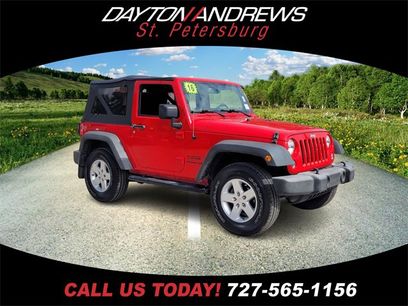 Certified 2016 Jeep Wrangler Sport w/ Quick Order Package 24S