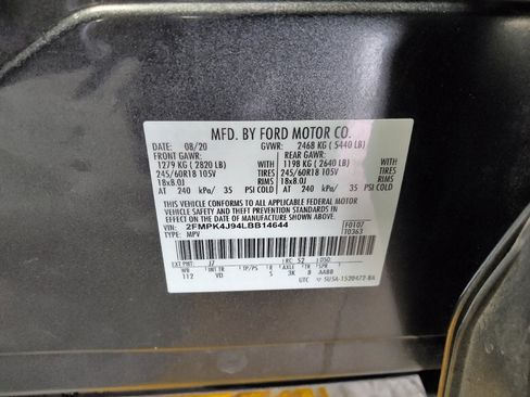 Used 2020 Ford Edge SEL AWD/4WD image 33