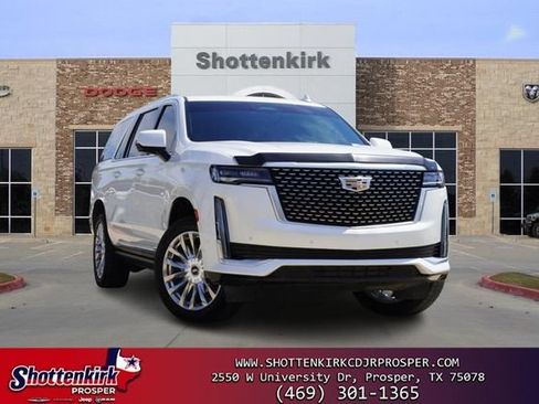 Used 2023 Cadillac Escalade ESV Premium Luxury w/ Performance Package AWD/4WD image 1