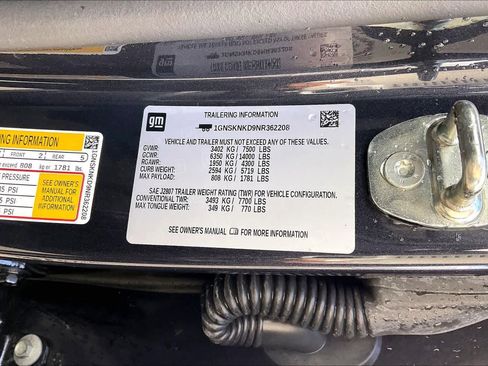 Used 2022 Chevrolet Tahoe LT w/ Luxury Package image 32