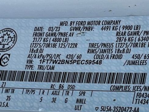 Used 2023 Ford F250 XLT w/ FX4 Off-Road Package image 26