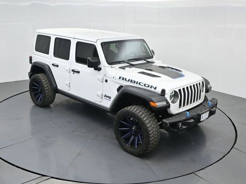 Used 2021 Jeep Wrangler Unlimited Rubicon 4xe w/ Steel Bumper Group image 54