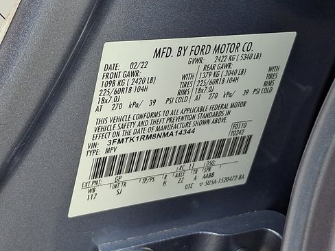Certified 2022 Ford Mustang Mach-E Select RWD image 26