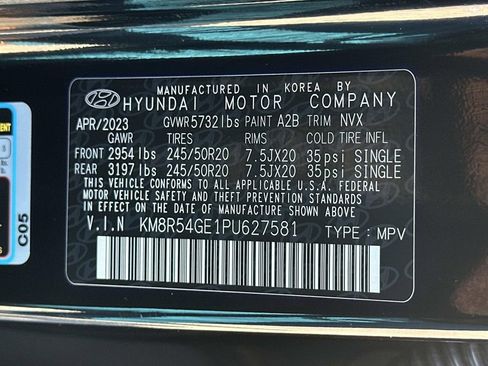 Used 2023 Hyundai Palisade Limited w/ Cargo Package image 36