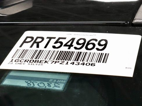 Used 2023 Chevrolet Silverado 1500 Custom w/ LPO, Dark Essentials Package image 34