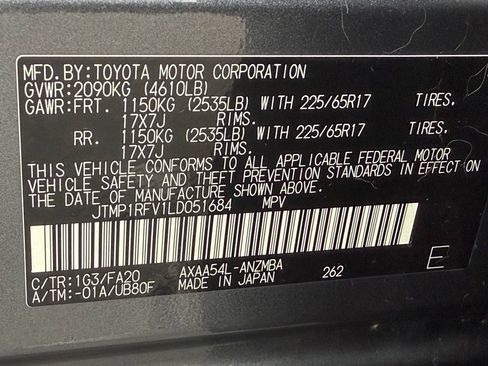 Used 2020 Toyota RAV4 XLE w/ Convenience Package AWD/4WD image 53