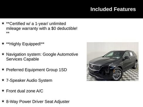 Used 2025 Cadillac XT4 Premium Luxury FWD image 4