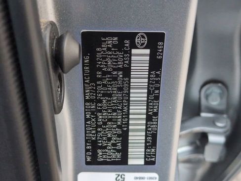 Used 2023 Toyota Camry SE w/ Protection Package (Q2) (TMS) FWD image 30