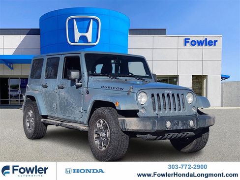 Used 2014 Jeep Wrangler Unlimited Rubicon w/ Connectivity Group image 1