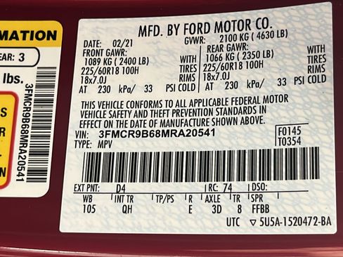 Used 2021 Ford Bronco Sport Big Bend AWD/4WD image 44